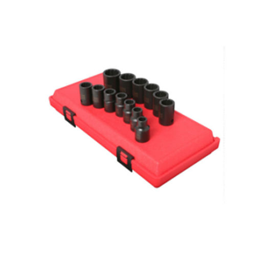 13pc 12pt 1/2" Metric Deep Impact Sockets Set