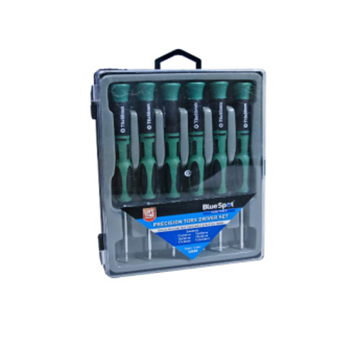6PCE SOFT GRIP  PRECISION TORX DRIVER SET