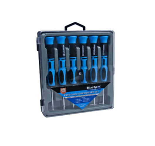 6PCE SOFT GRIP PRECISION DRIVERS