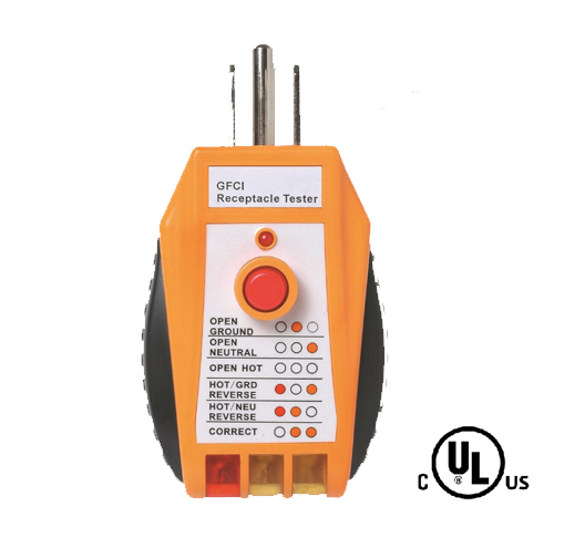 Socket Tester With GFCI Function 110~125V