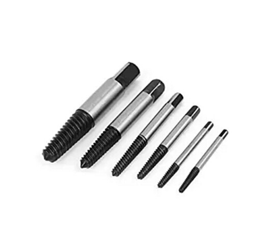 6pcs Helix Type Screw Extractor Set