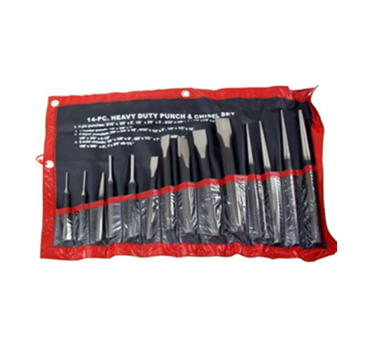 14 Pc Heavy Duty Punch & Chisel Set