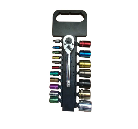 19 pcs 3 in 1 Colored Sockets