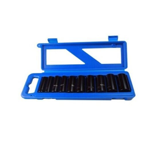 11Pcs Deep Impact Socket Set 1/2"