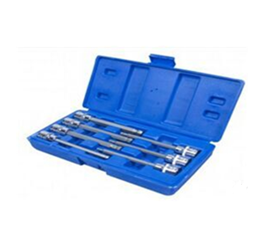 7 Pce 3/8" Drive Extra Long Ball Ended Hex Socket Bit Set
