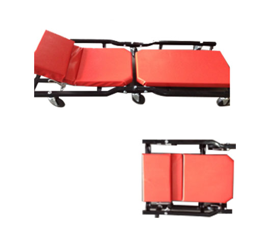 40" Foldable Creeper with Adjustable Head Rest