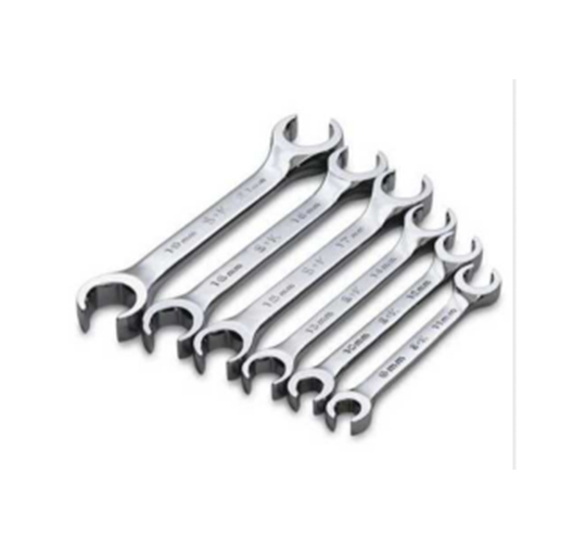 6 PC MT FLARENUT WRENCH SET