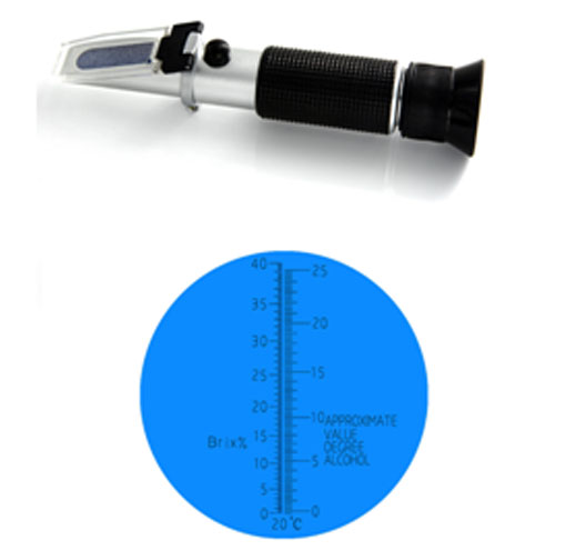 Brix & Alcohol  Refractometer