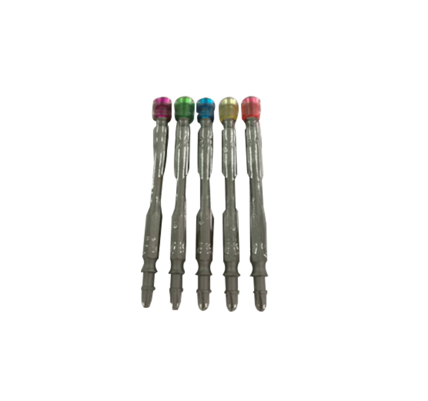 5 PC DOUBLE-ENDED IMPACT BIT SET+PLASTIC CAP