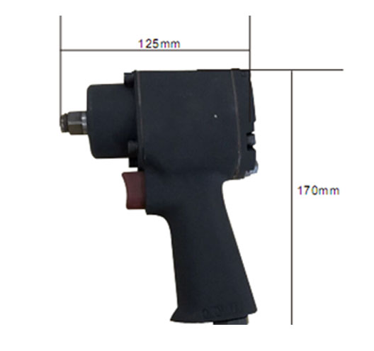 3/8"Mini Air Impact Wrench (Twin Hammer)