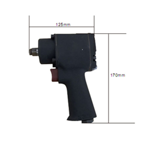 1/2"Mini Air Impact Wrench (Twin Hammer)