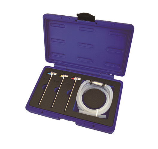 4PC Brake Bleeding Wrench Kit with Check Valve