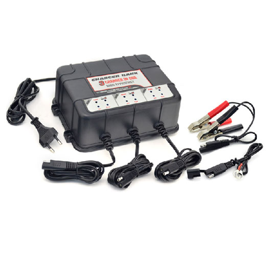 6/12V 2A Battery Charger 3 Bank		
