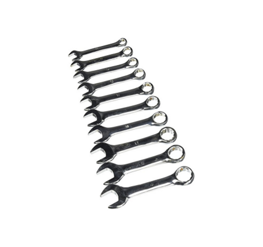 10 pcs SAE Stubby Wrench Set