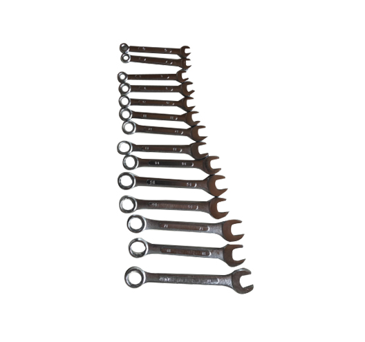 14 PC Metric  combination wrench set