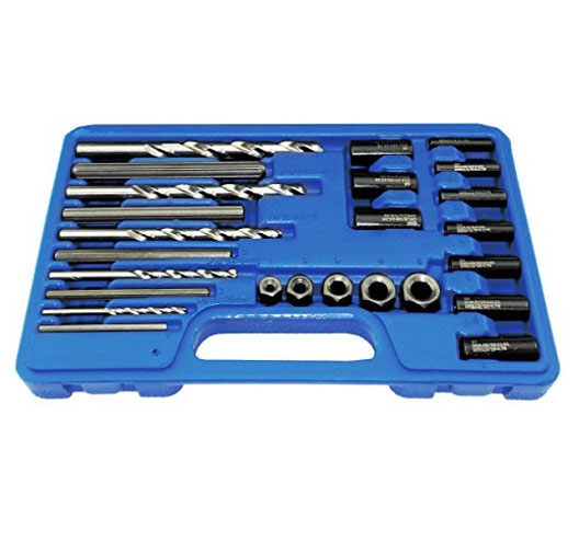 25pc Screw Extractor/Drill & Guide Set