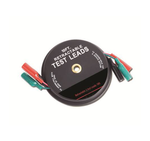 3x10ft Retractable Test Leads