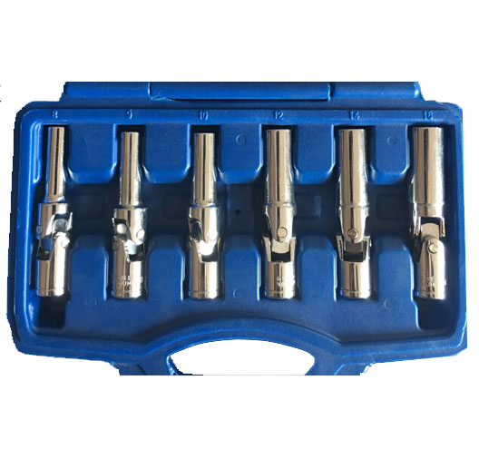 6 PC 3/8" Drive Glow Plugs Socket Set