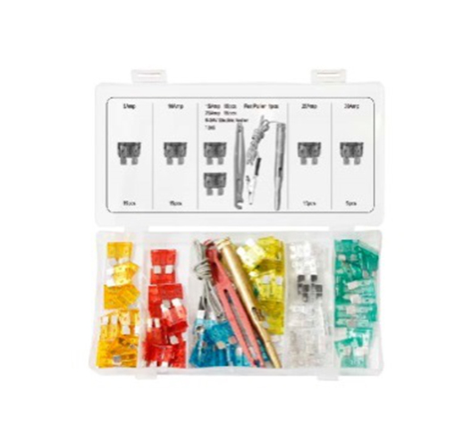 92pc Auto fuse assortment