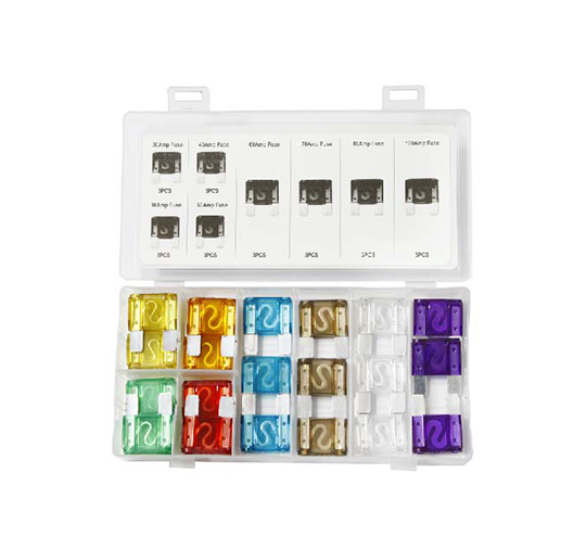 24pcs Auto Maxi Plug-In Fuse Kit