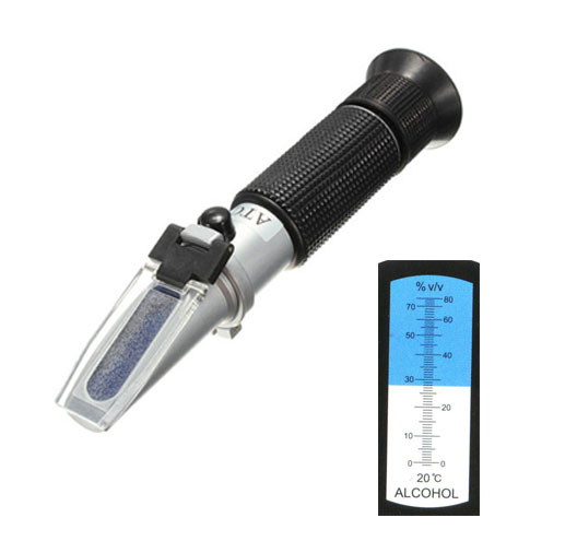 Alcohol Refractometer：0-80%AOL