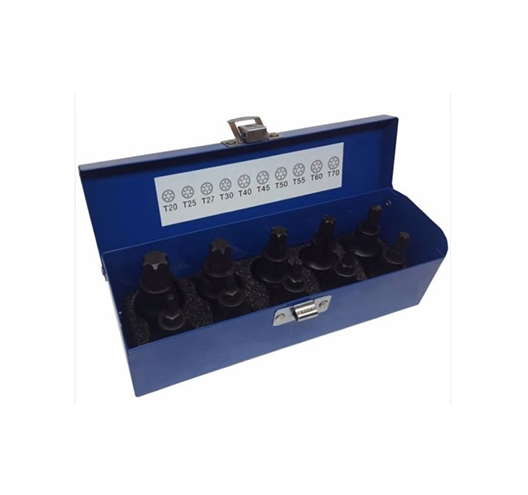 10PC 1/2Dr,TORX TYPE IMPACT BIT SOCKET SET