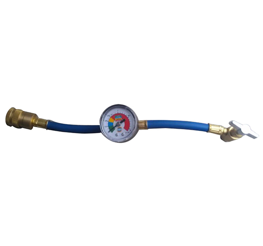 R134a Recharge Hose With Gauge