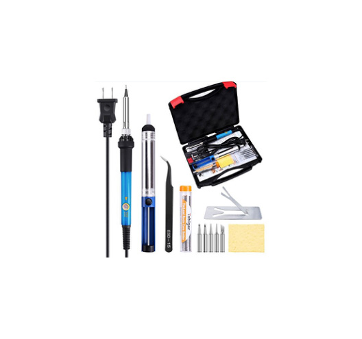 60W Adjustable Electronic Soldering Iron Kit