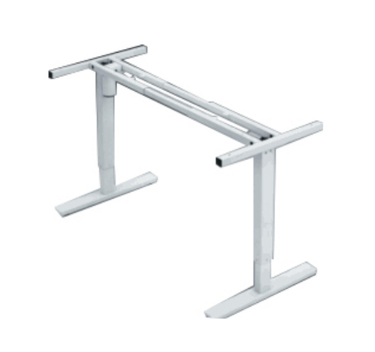 1100-1600mm Single Motor Height Adjustable Desk 		