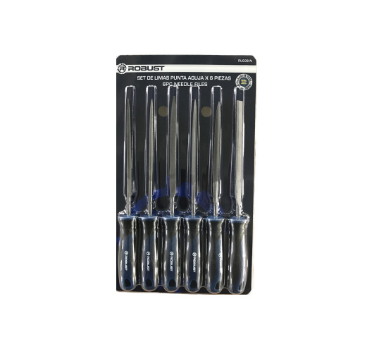 6pc Needle file set		