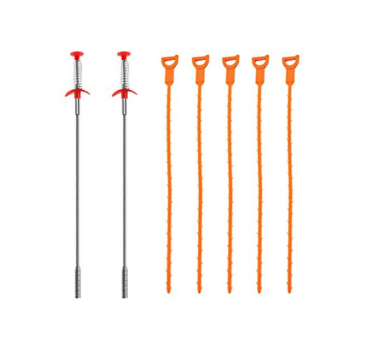 7 pcs Drain  Cleaning Tool