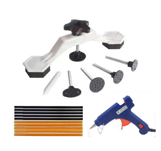  Bridge Dent Puller Kit With Hot Melt Glue Gun