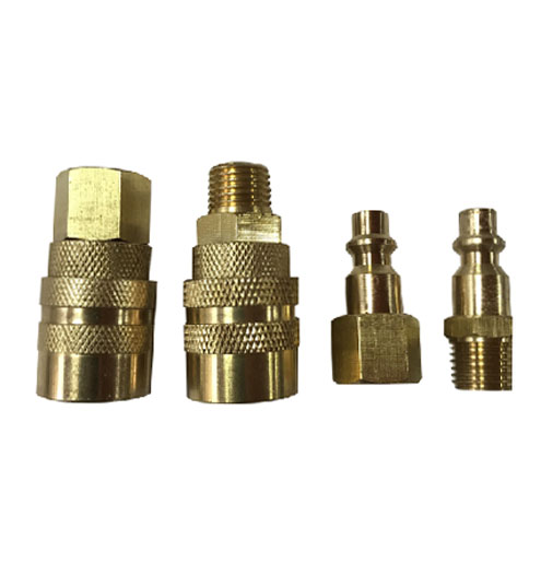 4pc Industrial Quick Coupler Set