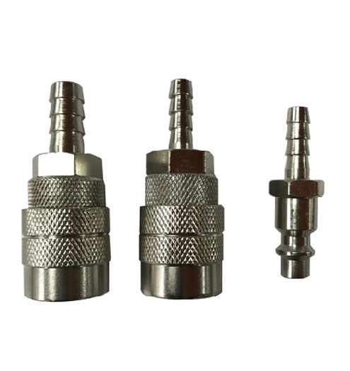 3PC 1/4" ID Universal Hose Coupler Set
