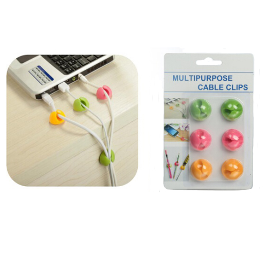 6pcs Cable Clips set