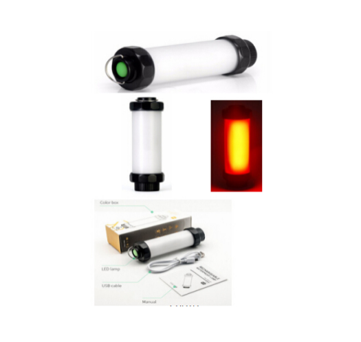 12 SMD Waterproof Rechargeable Work Light With Power Bank