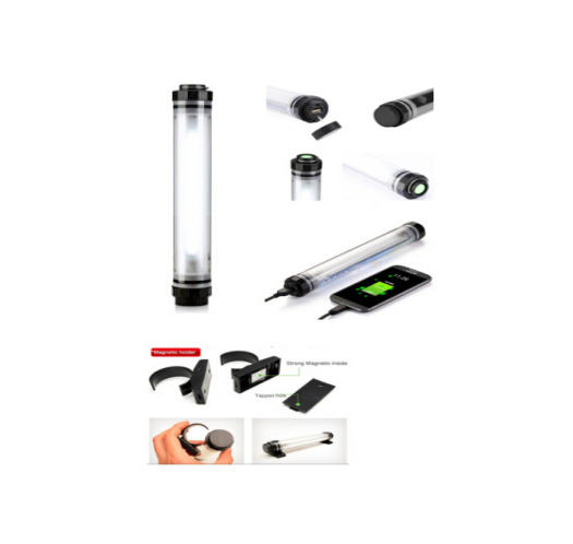 42 SMD Waterproof Rechargeable Work Light With Power Bank