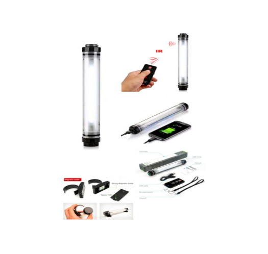 42 SMD Waterproof Rechargeable With Power Bank Remote Control