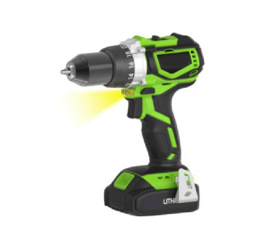 1/2" 18V 2000mAh Li-ion Brushless Two Speed Cordless Drill