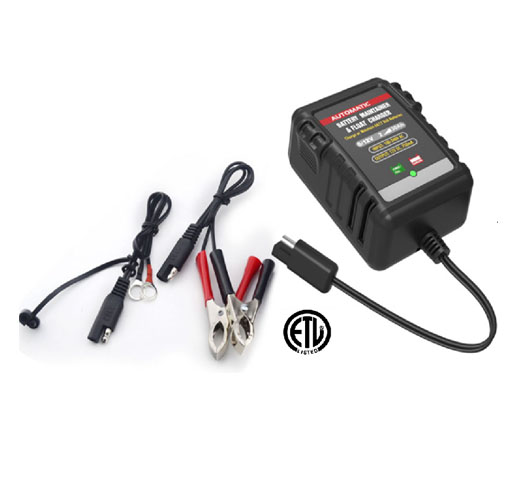 6/12V 0.75/1.25A Car Battery Charger