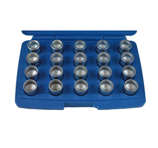 Locking Wheel Nut Key Set 20pc Porsche