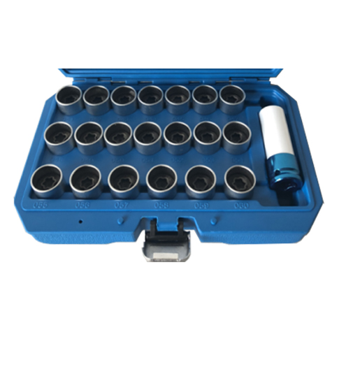 21pc Audi Locking Wheel Nut Remover Tool Kit