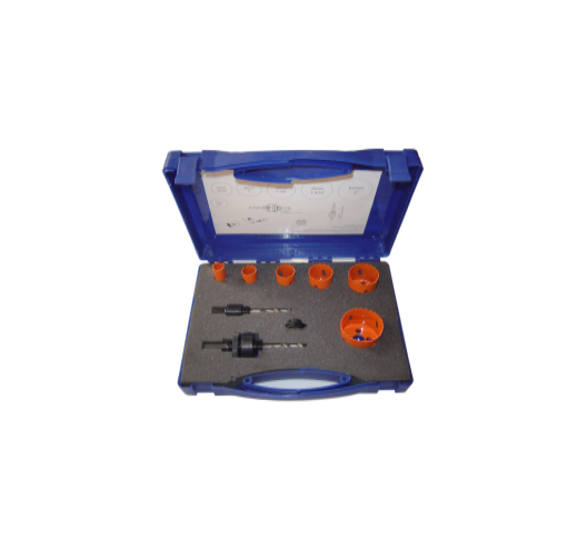 9PC Electricians Hole Saw Set