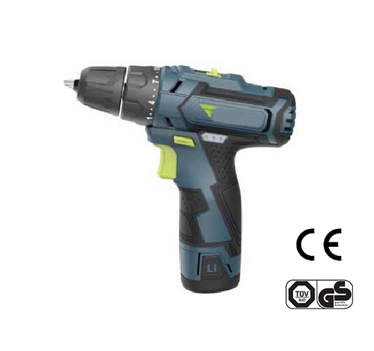 3/8" 12V 1300mAh Li-ion Cordless Drill