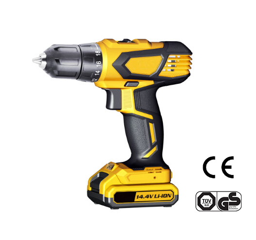 3/8" 14.4V 1300mAh Li-ion Cordless Drill
