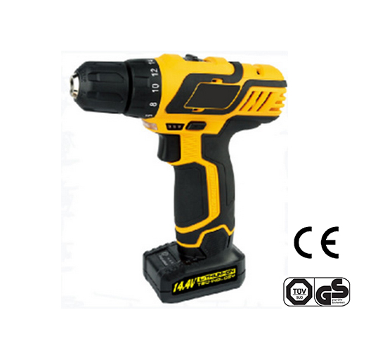 3/8" 14.4V 1300mAh Li-ion Cordless Drill