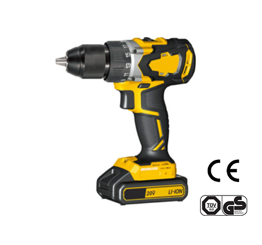 1/2" 18V 1500mAh Li-ion Brushless Cordless Drill