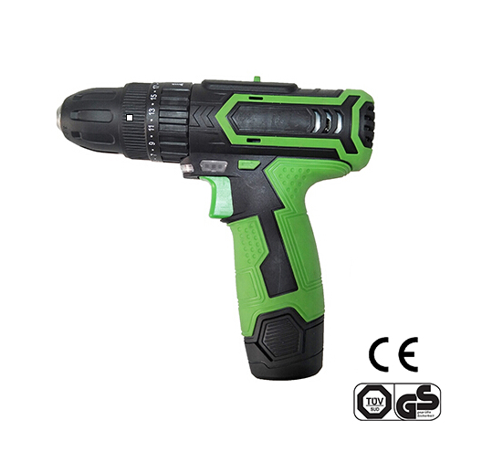 3/8" 12V 1300mAh Li-ion  Cordless Impact Drill