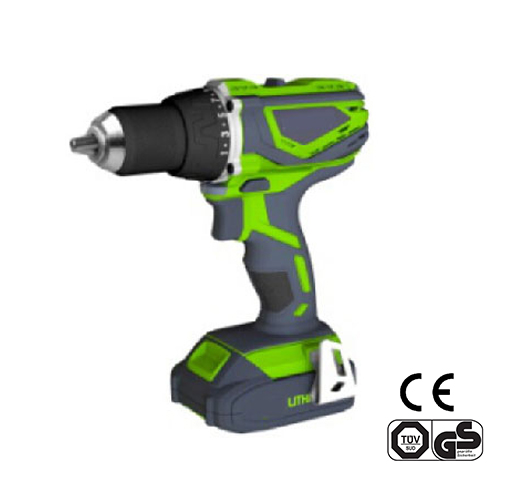 1/2" 18V 2000mAh Li-ion Cordless Impact Drill