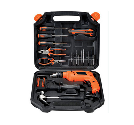 3/8" 40pcs Impact Drill Set 500W